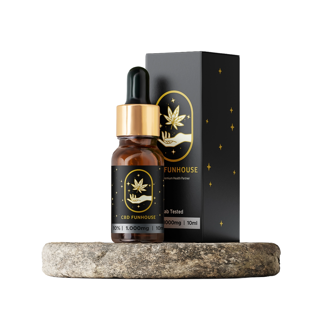CBD FUNHOUSE 10% Ulei CBD Premium (1000mg) 10ml - imagine 2