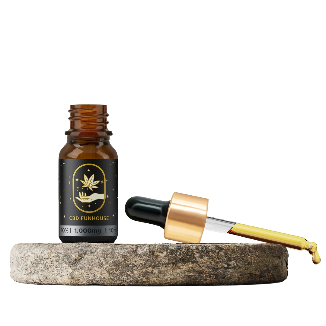 CBD FUNHOUSE 10% Ulei CBD Premium (1000mg) 10ml - imagine 4
