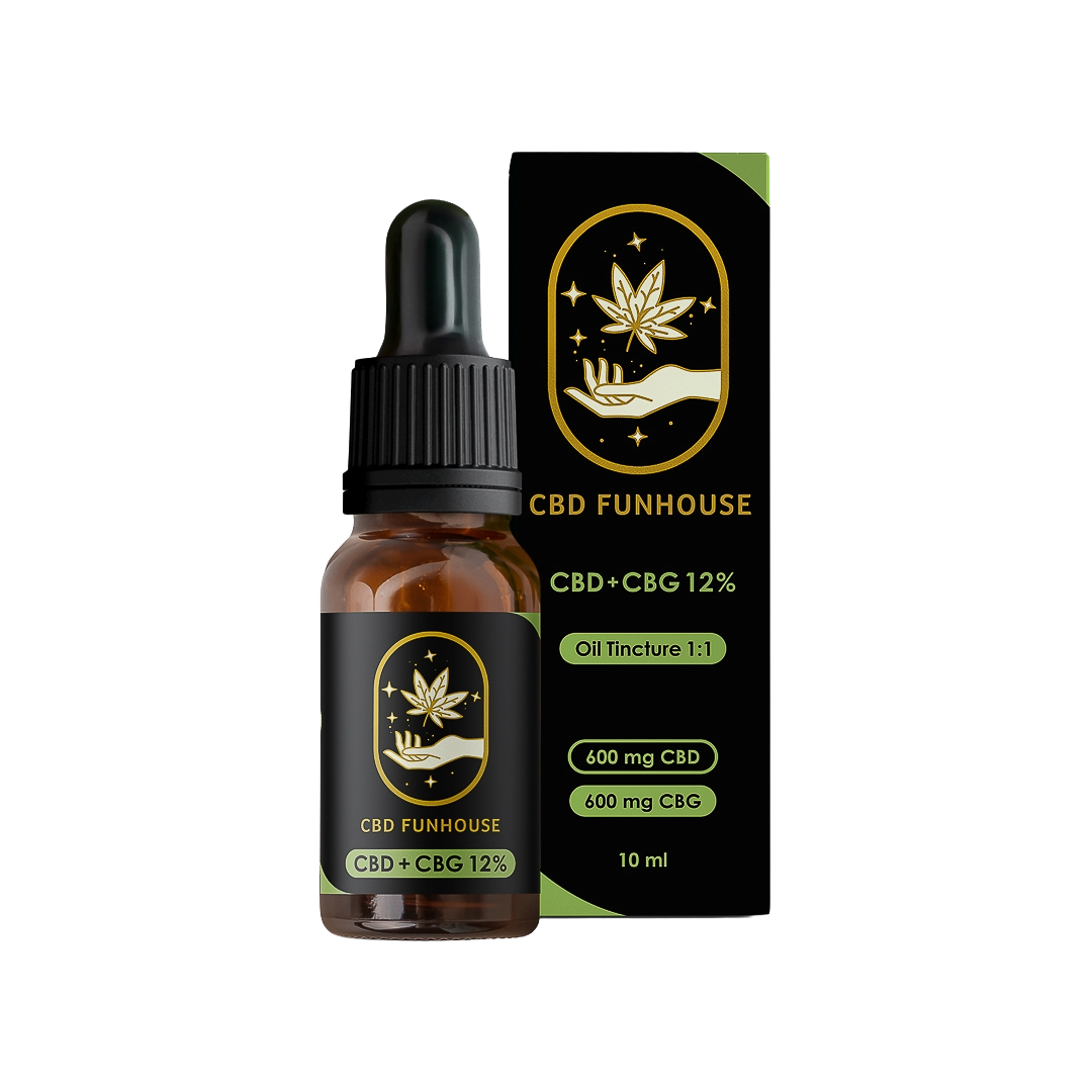 CBD FUNHOUSE 12% Tinctură CBD+CBG (1200mg) 10ml