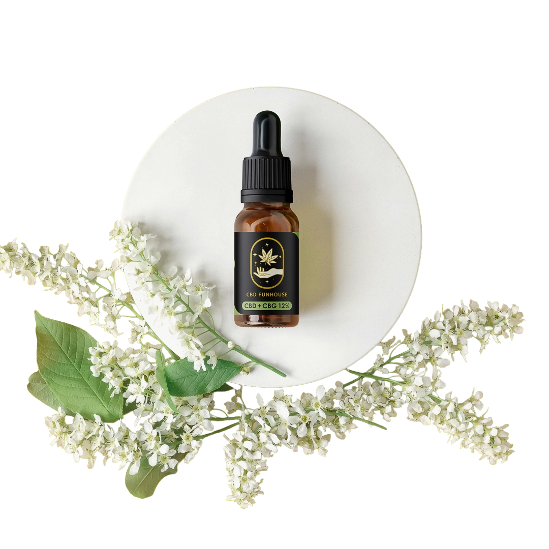 CBD FUNHOUSE 12% Tinctură CBD+CBG (1200mg) 10ml - imagine 9