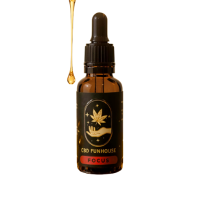 FOCUS CBD Oil Tincture: 15%CBD+5%CBG+5%CBN+Melatonin