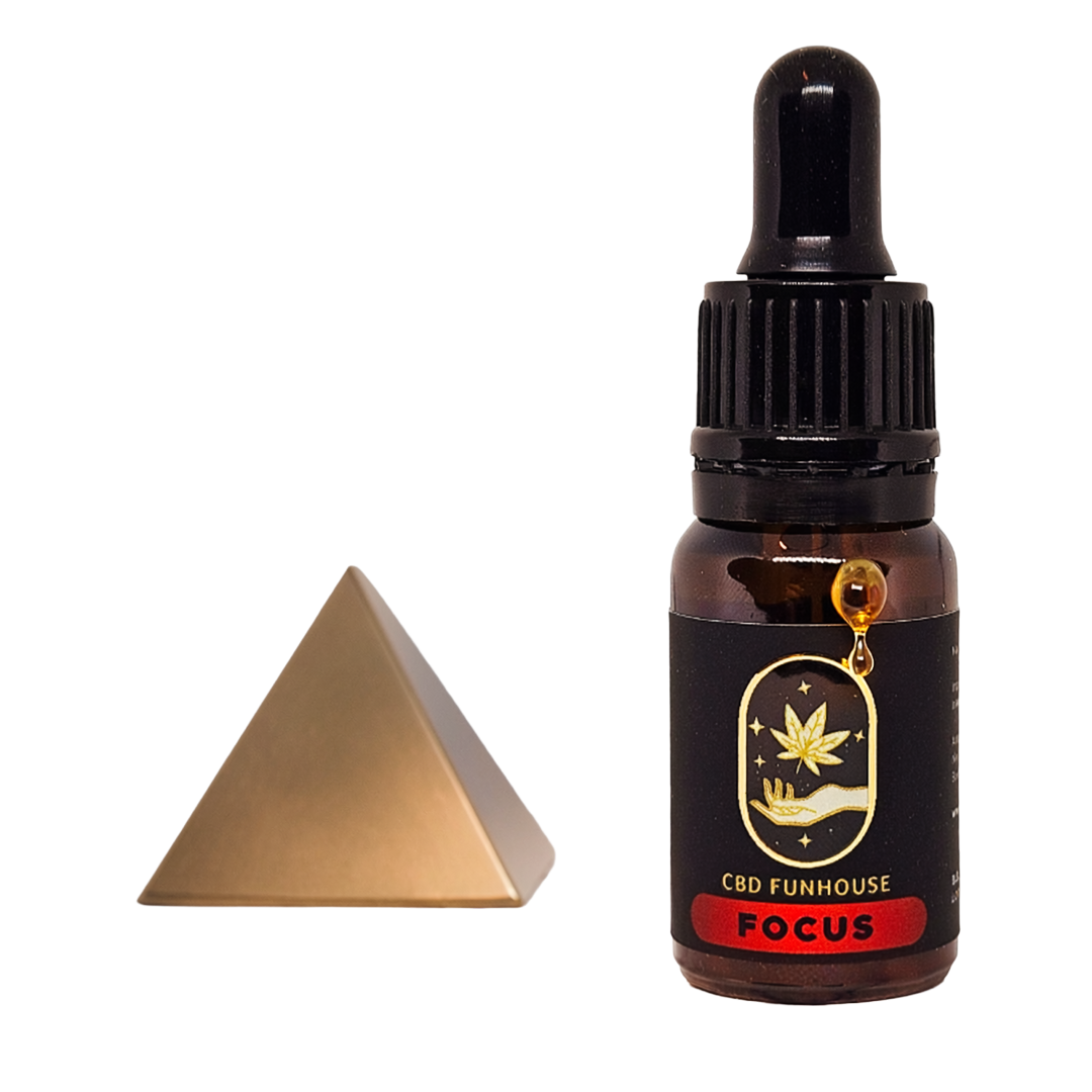 CBD FUNHOUSE 25% Tinctură FOCUS (2500mg) 10ml - imagine 11