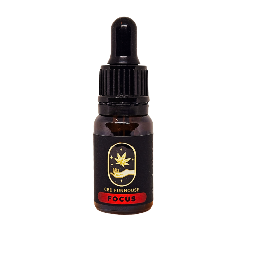 CBD FUNHOUSE 25% Tinctură FOCUS (2500mg) 10ml - imagine 3