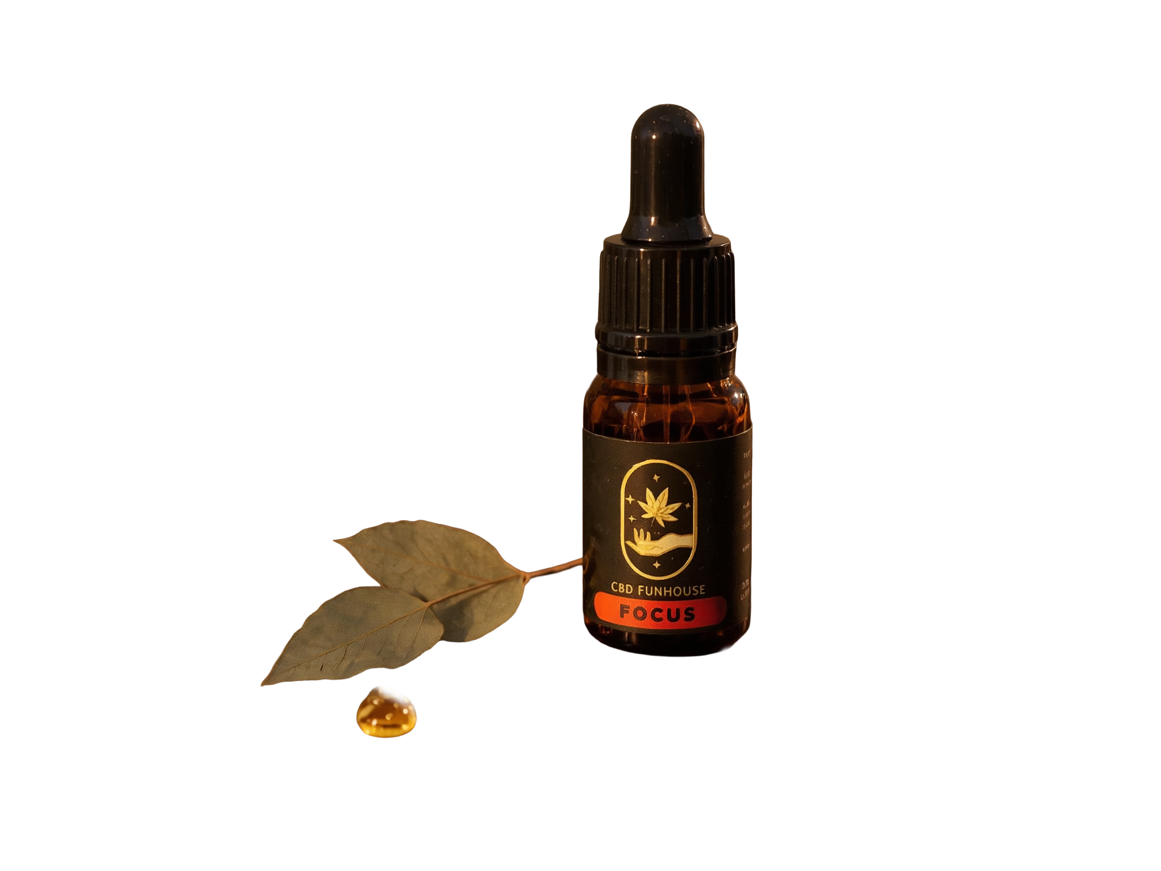 CBD FUNHOUSE 25% Tinctură FOCUS (2500mg) 10ml - imagine 6