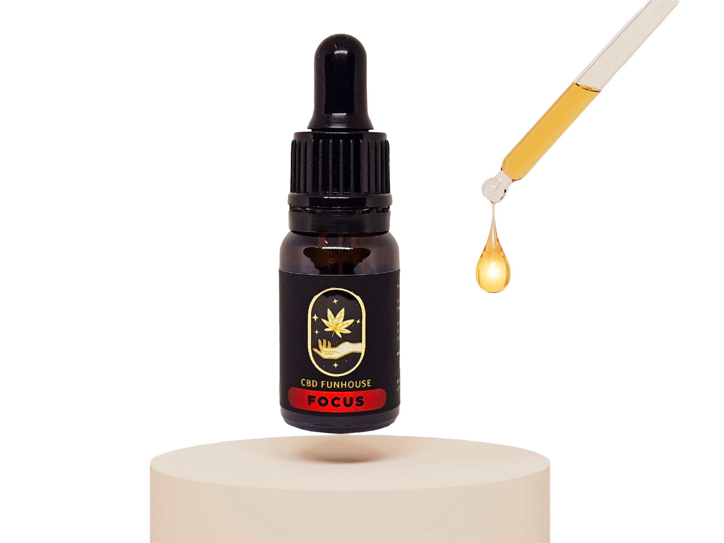 CBD FUNHOUSE 25% Tinctură FOCUS (2500mg) 10ml - imagine 10
